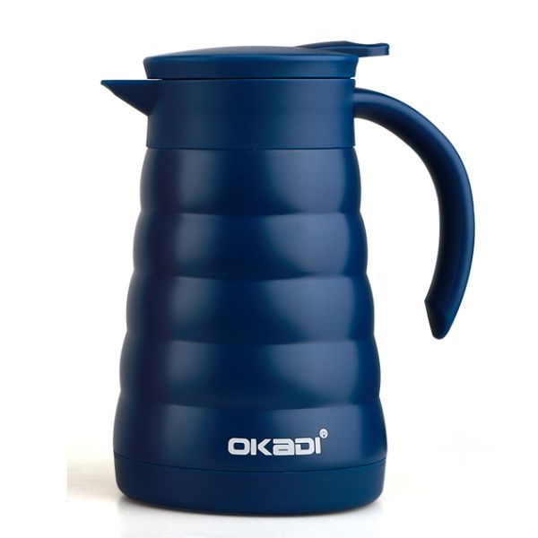 27OZ 800ml Vacuum Coffee Pot Metal Double Wall Stainless Steel Thermo Jug Termos Coffee Jug