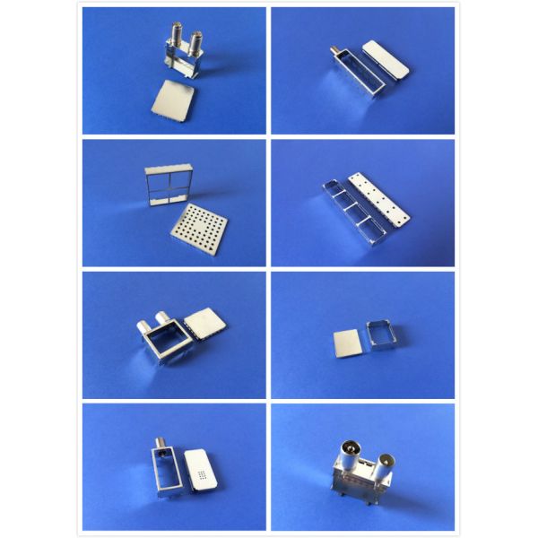 shield with connector for set top box