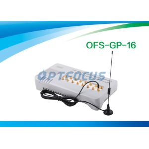 H.323 16 Channel SIP VOIP GSM Gateway White 500g 1 lb with Internal Attenna