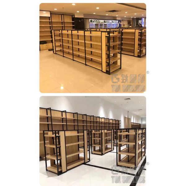 5 Layers Convenience Store Shelves , Retail Metal Shelves 50-70KG Load Capacity