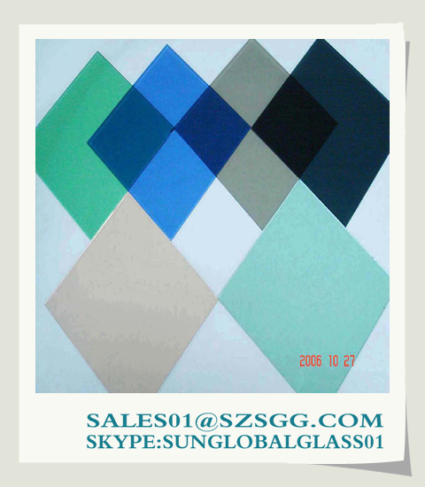 Buy High quality Excellent Tinted Glass Price (grey, green, blue, bronze) at wholesale prices