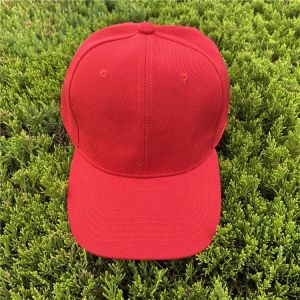 58cm Plain Structured Printed Baseball Caps Women Sports Dad Hat For Running
