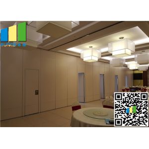Operable Restaurant Partition Walls Room Divider Wall Precise Welding Hall