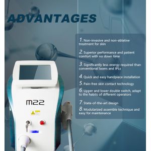Multifunction Laser Hair Removal Cooling Machine M22 IPL Skin Rejuvenation