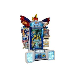 Robots Transform Indoor Amusement Kids Arcade Machine