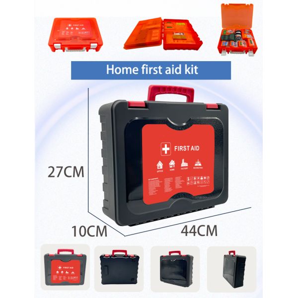 Training Family First Aid Box Antiseptic Black Basic First Aid At Home