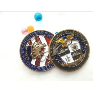 Customized High Quality Antique Metal Souvenir Antique Military Challenge Coins