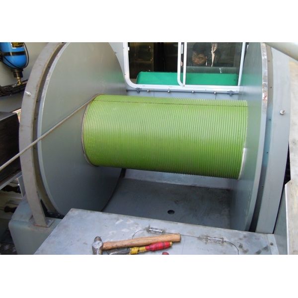 Buy High Efficiency Cable Pulling Winch Grooved Lebus Drum Sleeve at wholesale prices