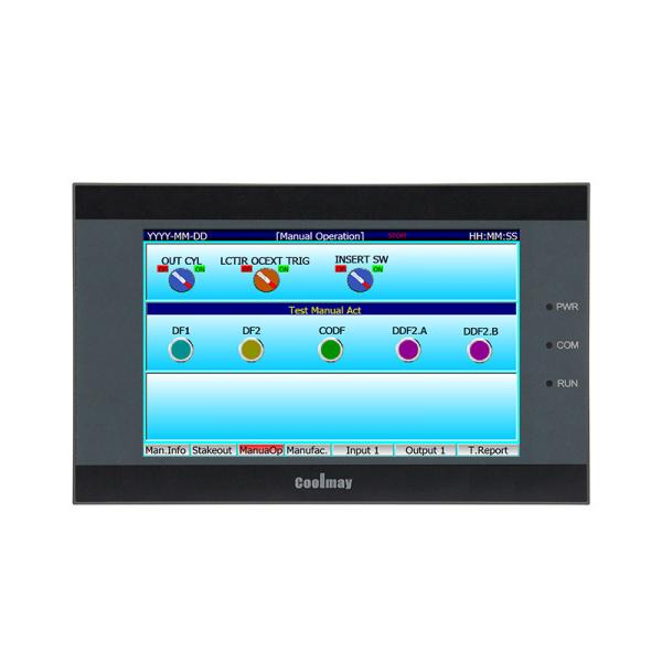 Buy NPN Programming HMI PLC Controller 800x480 DC24V 5 Inch at wholesale prices