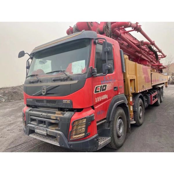60m Sy Beton Pump Volvo Chassis 6 Boom Section Pumping Truck Mounted Used Concrete Pump Factory Price