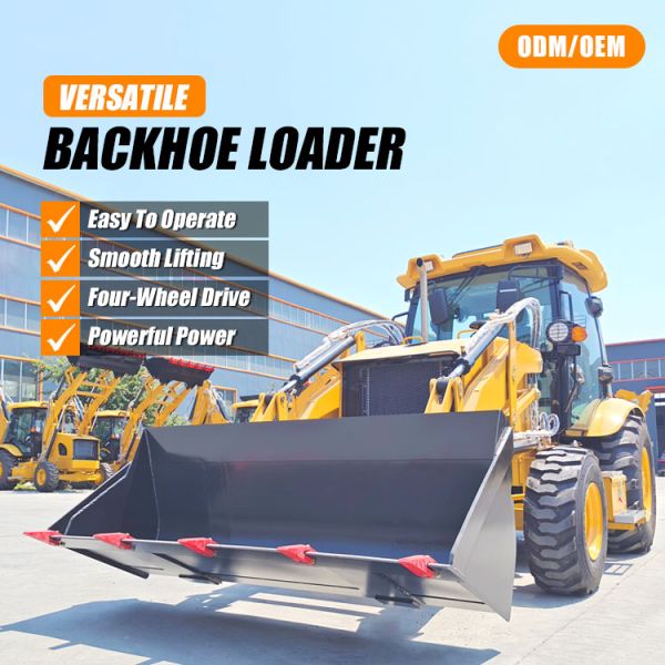 High Quality Multi-Function Front Loader Backhoe Combo for Landscaping Projects Backhoe Wheel Loader