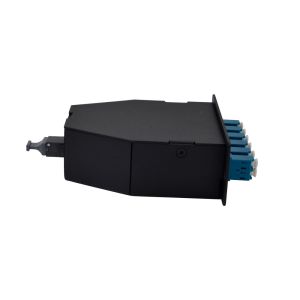 12F MTP MPO To 6 LC Duplex Singlemode Cassette Module Aluminum Alloy