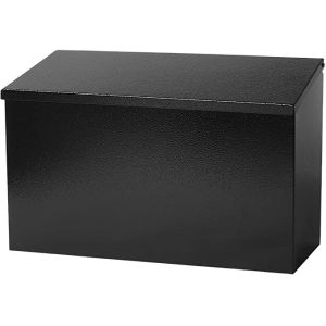 Wall-Mounted Horizontal Style Mailbox for Post Rust-Proof Galvanized Steel in