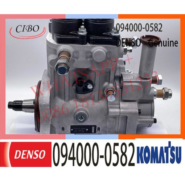 094000-0582 DENSO Diesel SAA6D140 Engine Fuel HP0 pump 094000-0582 6261-71-1112 6261-71-1111 For PC650-8 PC600-8 PC800-8