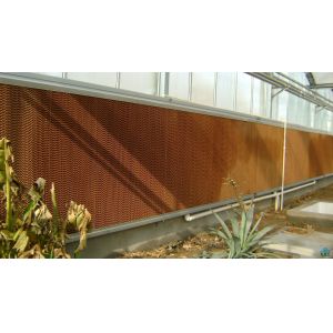 Greenhouse Cooling System Pad With Aluminum / Galvanized / Stainless Steel Frame