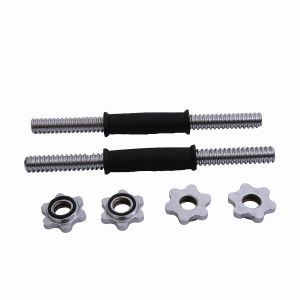 43CM Dia25mm Free Weight Exercise Equipment Chrome Coated Dumbbell Bars