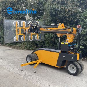 Mobile 600kg 800kg Glass Lifter Machine CE Certification