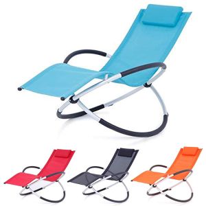 Quality Modern Outdoor Furniture Folding Zero Gravity Rocking Chair for Patio Garden and Beach for sale