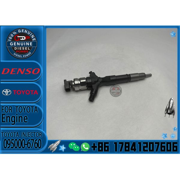High Quality Fuel Injector 095000-7540 095000-6760 095000-7780 23670-30280 for TOYOTA IMV PRADO HILUX/4 RUNNER 1KD-FTV