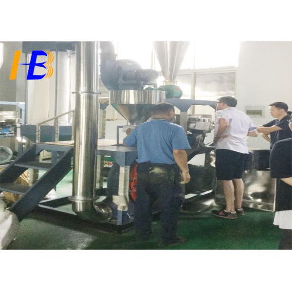 Tree Brances Powder Mills Equipment , Wood Plastic Pulverizer Machine For Powder