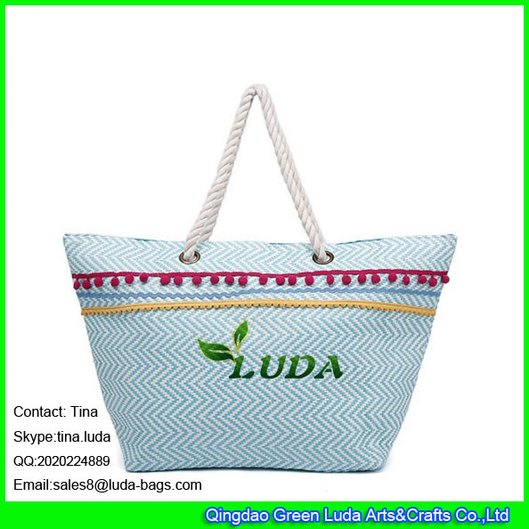 Buy LUDA korea fashion ladies handbag paper straw beach handbags trendy laides handbags at wholesale prices