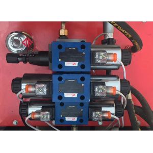 Metal Rebar Upsetting Machine , Gas Liquid Linkage Rebar Forging Machine