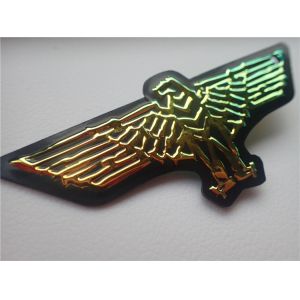 Non Toxic Mirror TPU 1.0cm Custom Clothing Patches