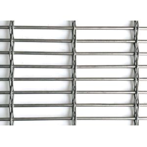 Ss304 Woven Wire Stainless Steel Architectural Mesh Metal Stair Safety