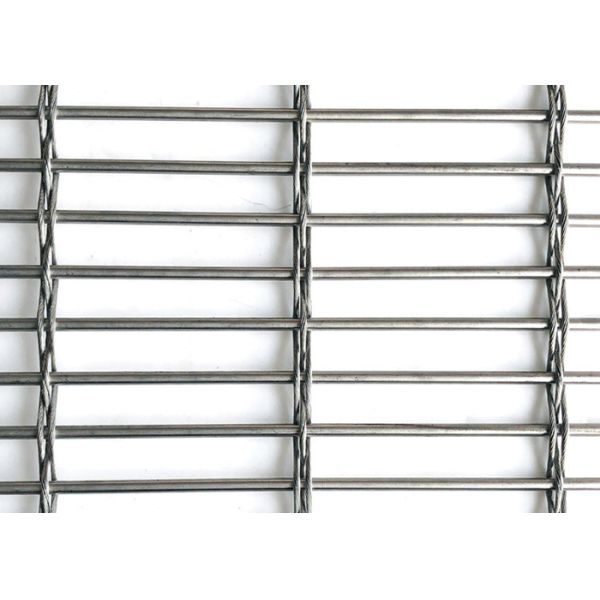 Buy Ss304 Woven Wire Stainless Steel Architectural Mesh Metal Stair Safety at wholesale prices