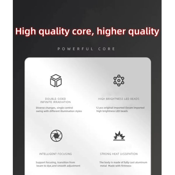 12 Heads LED Bar Moving Head Light 3in1 Wave Beam Lighting For Stage Lighting