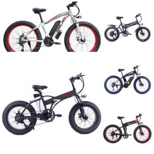 China Integrated Battery Fat Tire Folding Electric Bike 6061 Alu Frame on sale