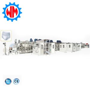 Easy Maintenance Full Servo Big Ring Waist Baby Diaper Making Machine with CE