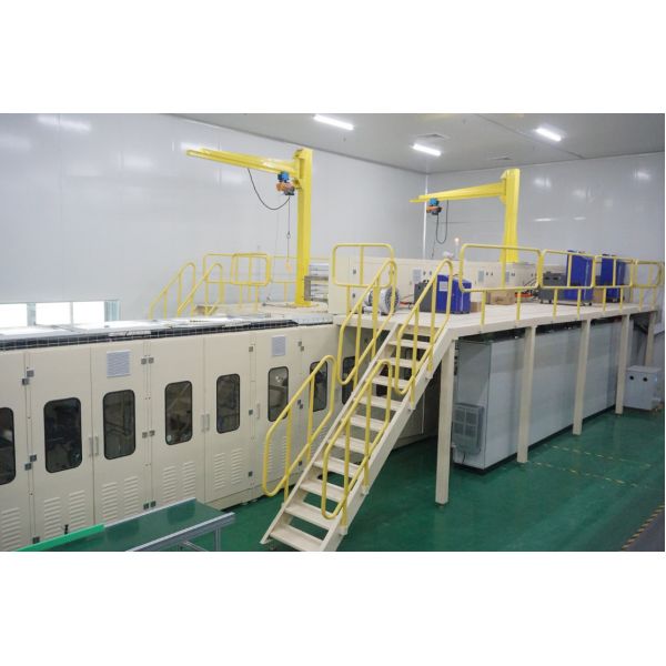 Buy PLC Servo Tension Control Pulp SAP Under Pad Machine at wholesale prices