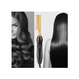60s Preheating Dual Use Hair Styler Comb With PTC Heater