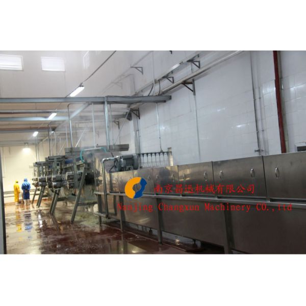 High Capacity Poultry Slaughtering Line Halal Chicken Slaughterhouse Machine 1000BPH