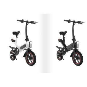 Carbon Steel Electric Pedal Bike 350W Brushless Contour Engine 25KM/H High