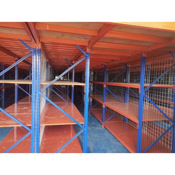 SGS Steel Beam Mezzanine Rack 4500kg Steel Mezzanine Floor Construction