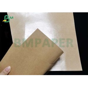 250g Single PE Coated Food Grade Brown Kraft Paper For Packaging Box