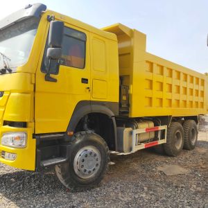 6x4 Diesel Used Dump Truck Tipper Second Hand Howo 371hp