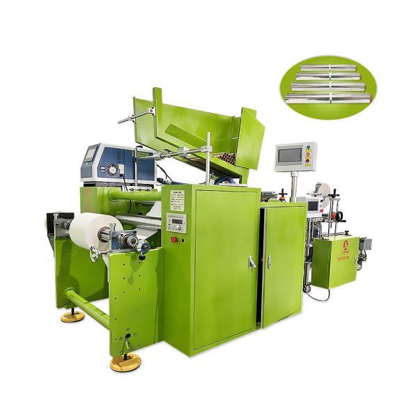 Baking Paper Roll Slitting Automatic Aluminum Foil Rewinding Slitter Rewinder