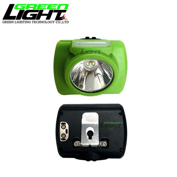 Waterproof IP68 Mining Cap Lamp with 100000hrs LED Life 13000lux Brightness and