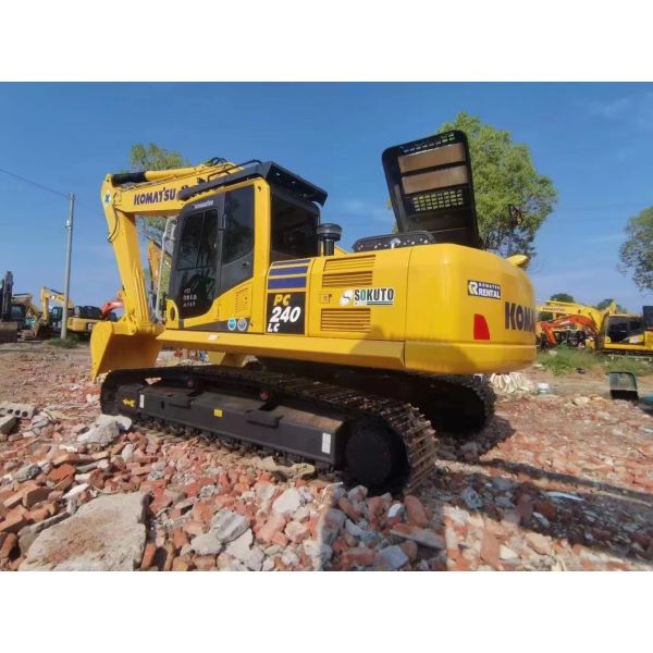 Buy Used Komatsu PC240 Excavator 90% New Import Construction Machinery at wholesale prices