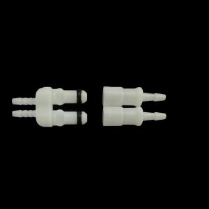 Single Or Dual Tube Cuffs NIBP Connector For GE Neonate White 10pcs/package