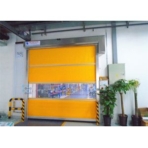 Standard Plywood Package External Industrial High Speed Door With Shoulder