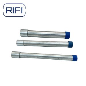 Round GI Conduit Pipe Diameter 20mm Cable Rigid Metal Conduit