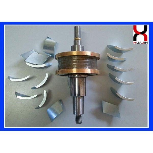 Permanent NdFeB Magnet For Servo Motors Rare Earth Strong Sintered Segment Magnet