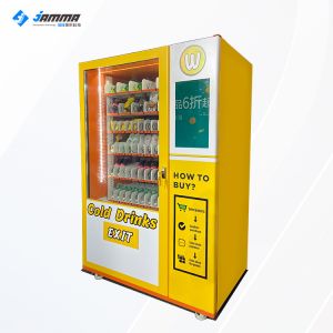 1500W Milk Drink Vending Machine 21.5 Inch Touch Screen