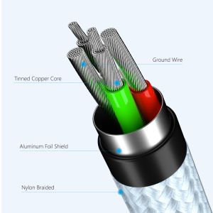 5V 2A 2 In 1 USB Data Transfer Cables
