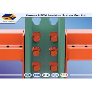 Durable CE Customized Industrial Pallet Racking System , Easy Assembly Steel