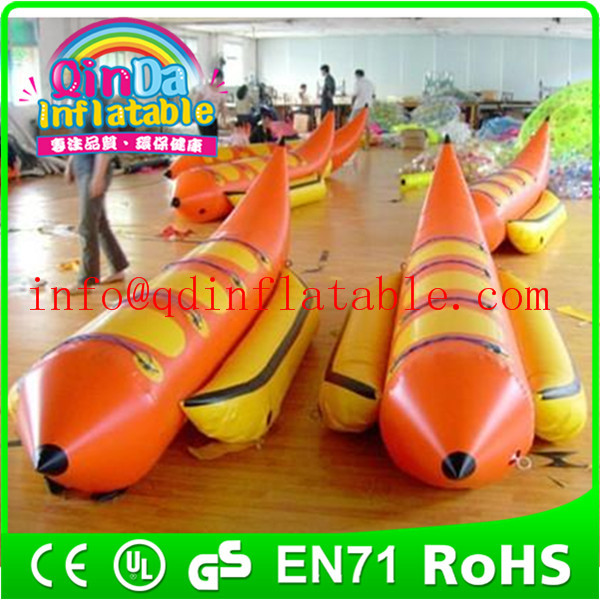 Buy Water game banana boat Inflatable Water Rowing Banana Boat at wholesale prices